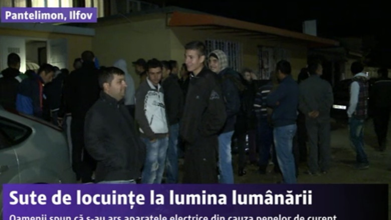 Sute de locuinte, la lumina lumanarii Imagine