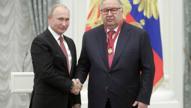 Sute de politisti perchezitioneaza proprietatile lui Aliser Usmanov din Germania. Acuzatiile care i se aduc oligarhului rus Imagine
