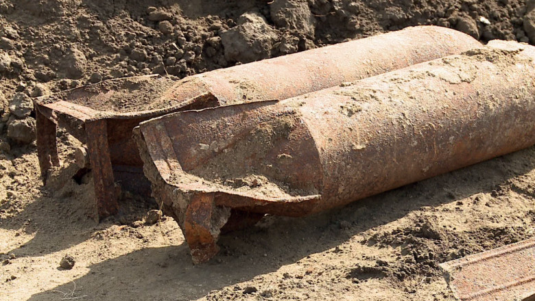 Sute de proiectile au fost gasite intr-o padure din judetul Vaslui  Imagine