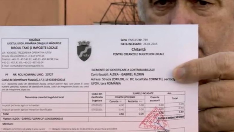 Sute de romani sunt impozitati de ani de zile de mai multe primarii Imagine