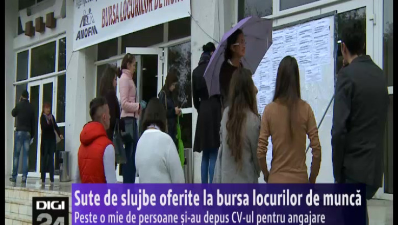 Sute de slujbe oferite la bursa locurilor de munca de la Oradea Imagine