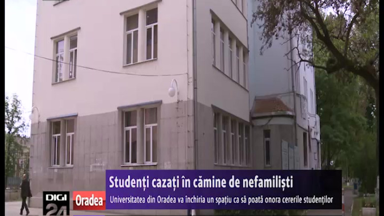 Sute de studenti din Oradea vor fi cazati in camine de nefamilisti Imagine