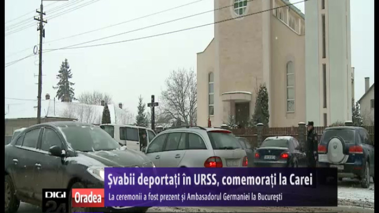 Svabii deportati in URSS, comemorati la Carei Imagine