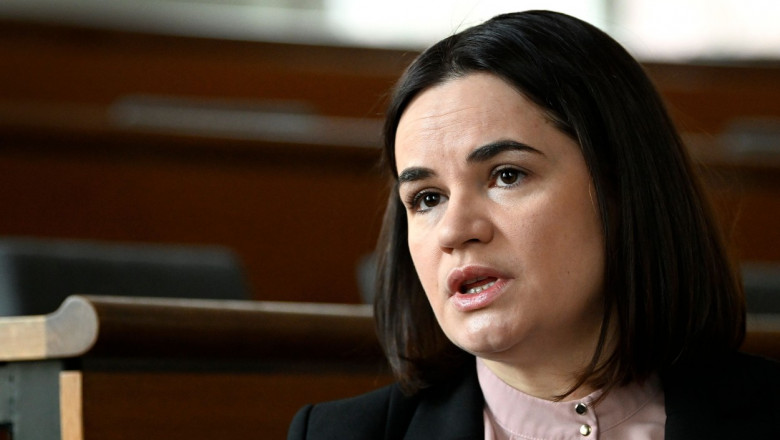 Svetlana Tihanovskaia va fi condamnata la 19 ani de inchisoare in Belarus pentru ca a candidat la alegeri impotriva lui Lukasenko Imagine