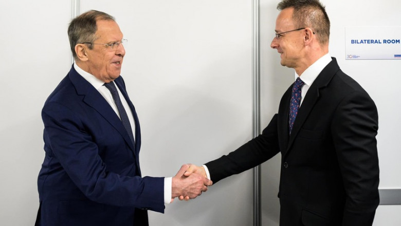 Szijjarto, intalnire cu Lavrov la reuniunea OSCE. Relatia cu Rusia se bazeaza pe interesul national, nu acceptam nicio presiune externa Imagine