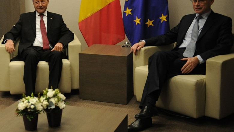 T. Basescu: L-am informat pe H. van Rompuy ca Romania acorda cetatenie celor care au pierdut-o prin abuz Imagine