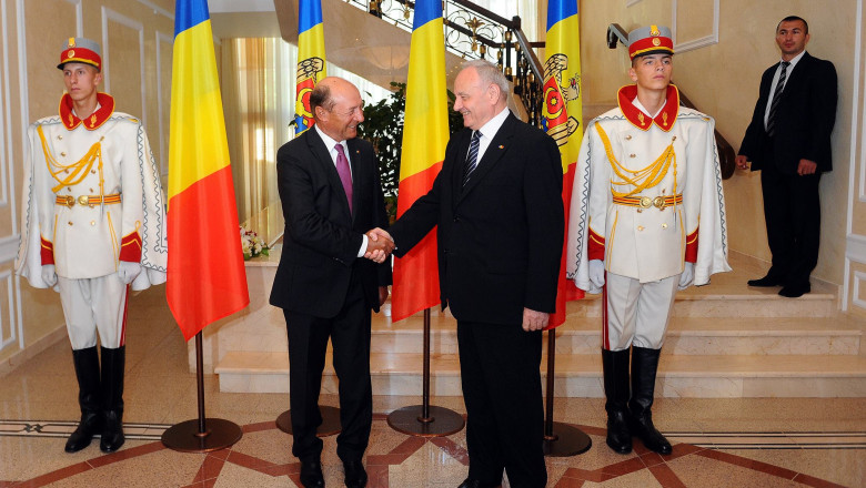 T. Basescu: Vrem sa ne reintregim tara. Primarul Chisinaului sustine declaratia Imagine
