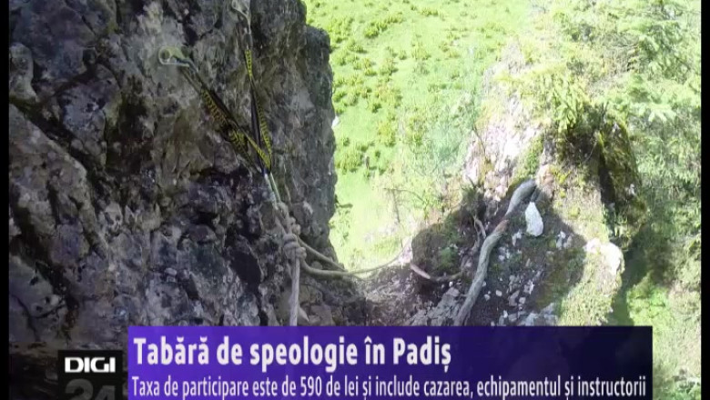Tabara de speologie in Padis Imagine