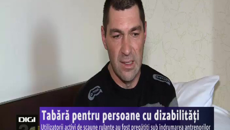 Tabara pentru persoane cu dizabilitati Imagine