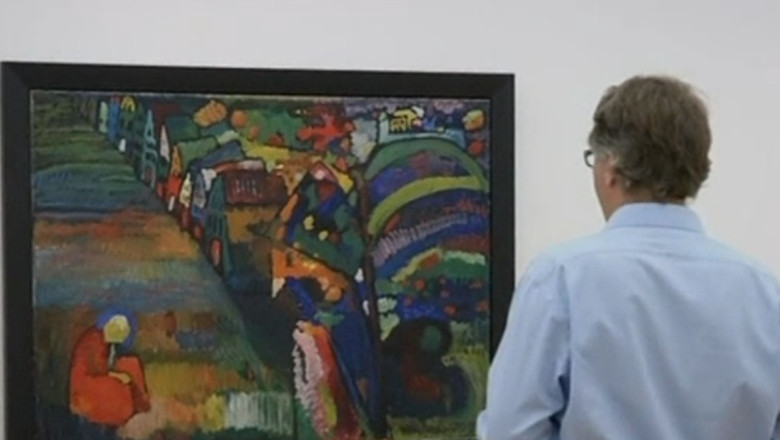 Tablouri recuperate in Germania. Multe dintre opere au fost confiscate la ordinul lui Hitler Imagine