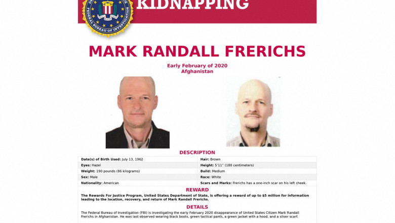 Talibanii l-au eliberat pe inginerul american Mark Frerichs in schimbul unui lider al lor acuzat de trafic de droguri Imagine