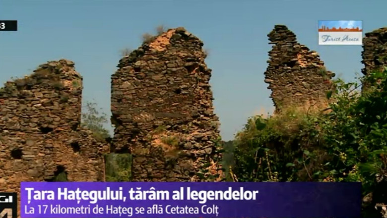 Tara Hategului. Sa fie Cetatea Colt „Castelul din Carpati”? Imagine