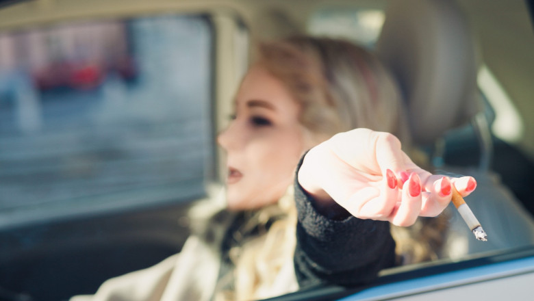 Tara in care faci inchisoare daca lasi gunoiul din masina pe strada. Cat de mare e amenda pentru un muc de tigara aruncat pe geam Imagine