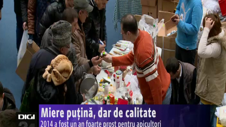 Targ apicol la Craiova. 2014 a fost un an foarte prost pentru apicultori   Imagine