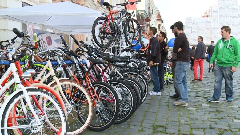 Targ de biciclete la Timisoara. Cat ne costa sa fim biciclisti?  Imagine