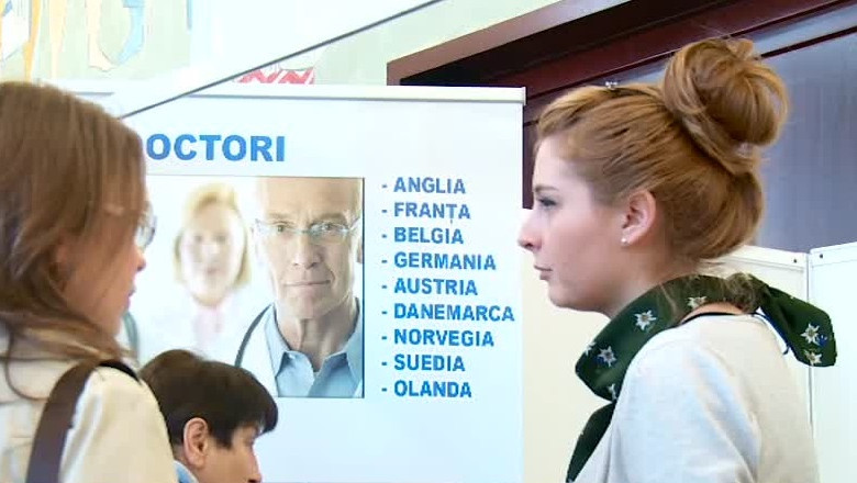 Targ de joburi in strainatate: salarii de 4.000 de euro pentru medici Imagine