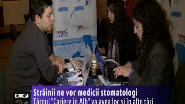 Targ de joburi medicale la Craiova. Strainii ne vor medicii stomatologi Imagine