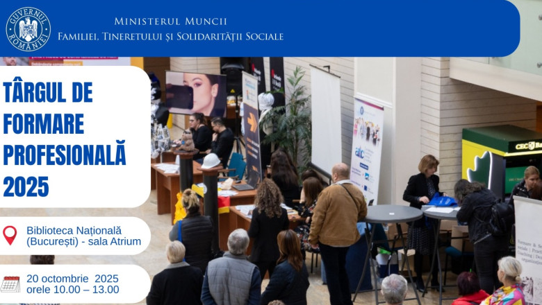 Targ de Oferte de Formare, organizat in Bucuresti, la Biblioteca Nationala: cui este dedicat evenimentul Imagine