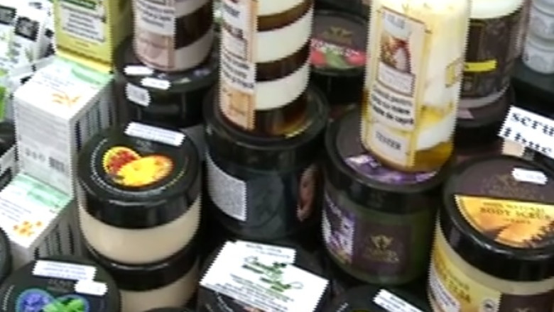 Targ de produse bio. S-au cautat cremele cu diamante, caviar sau perle Imagine