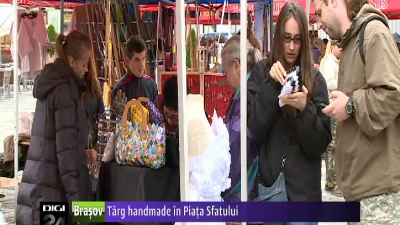 Targ handmade in Piata Sfatului Imagine