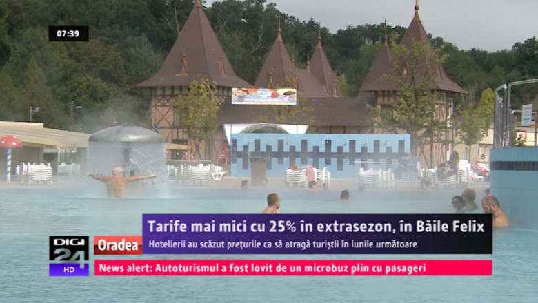 Tarife mai mici cu 25% in extrasezon, in Baile Felix, pentru atragerea turistilor Imagine