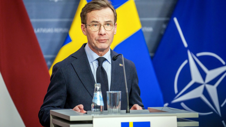 Tarile NATO discuta despre o tinta de 5% pentru cheltuieli de aparare, sustine premierul suedez Imagine
