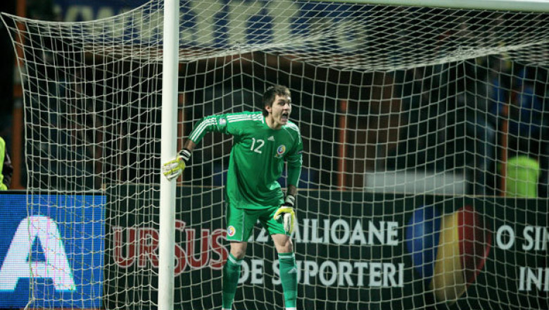 Tatarusanu se simte mai bine si poate apara vineri, in Grecia Imagine