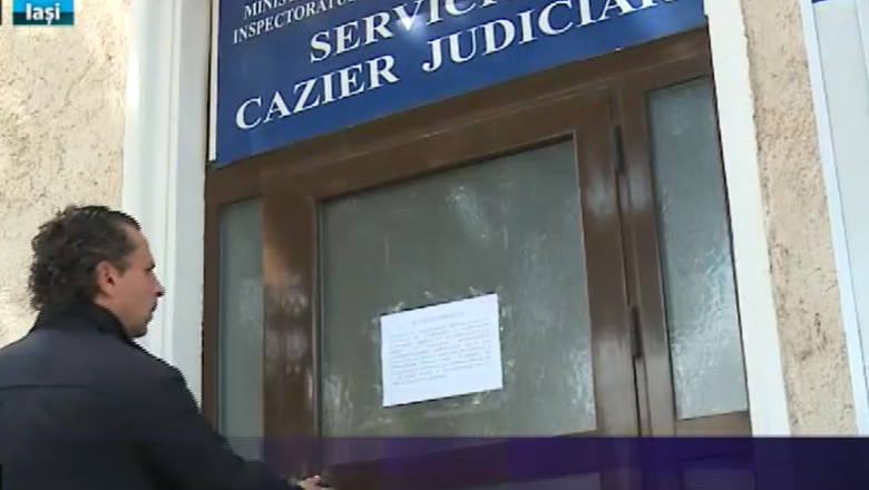 Taxa de eliberare a cazierului judiciar nu se mai poate plati la Politie timp de doua zile Imagine