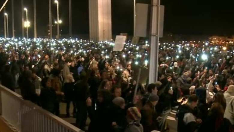 Taxa pe internet a scos zeci de mii de unguri in strada Imagine