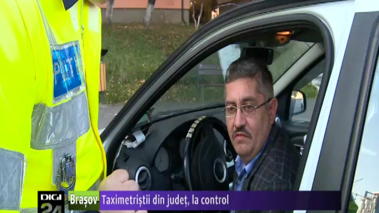 Taximetristii din judet, la control  Imagine