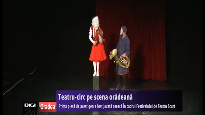 Teatru-circ pe scena oradeana Imagine