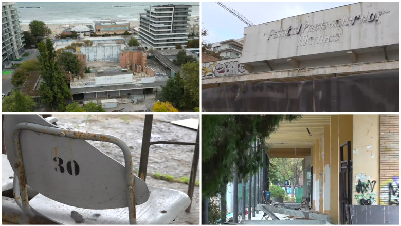 Teatrul de Vara din Mamaia, abandonat din nou. Firma care facea lucrarile a intrat in insolventa. Fost director: „Sunt trist” Imagine