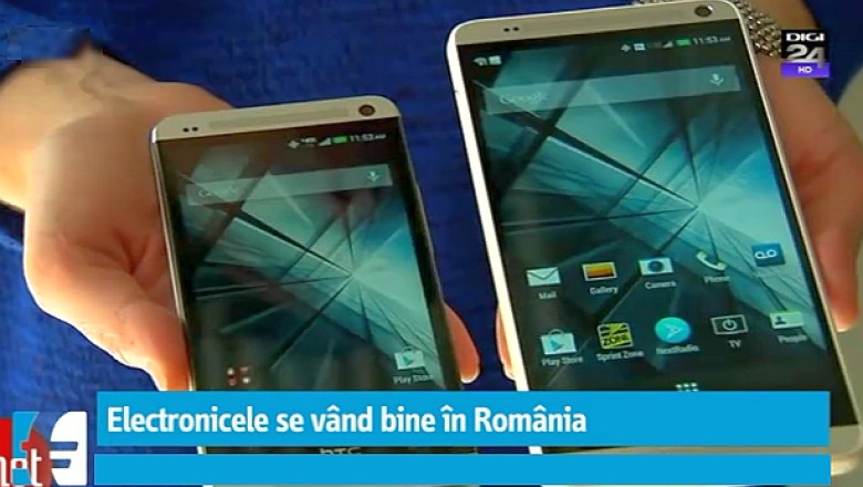 Telefoanele inteligente si televizoarele cu ecran plat se vand bine in Romania. Cheltuim in medie 70 de euro pe an pentru aparatura Imagine