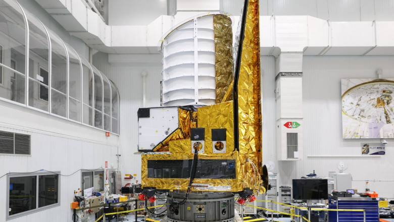 Telescopul spatial Euclid urmeaza sa fie lansat cu misiunea de a crea cea mai mare harta 3D a universului Imagine