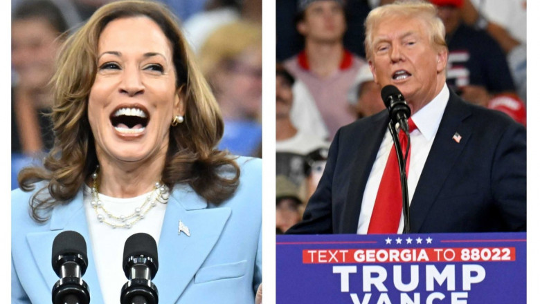 Tema sanatatii si a rezistentei mintale pentru a fi presedintele SUA, readusa in lupta electorala Kamala Harris - Donald Trump Imagine