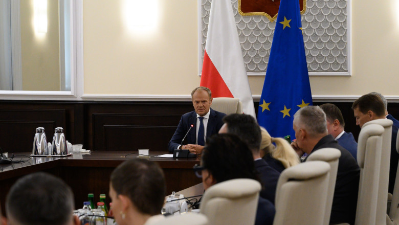 Tensiune uriasa. Donald Tusk: Polonia, mai aproape de un conflict armat decat in orice alt moment de dupa Al Doilea Razboi Mondial Imagine