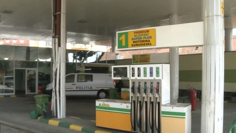 Tentativa de jaf la o benzinarie din Capitala Imagine