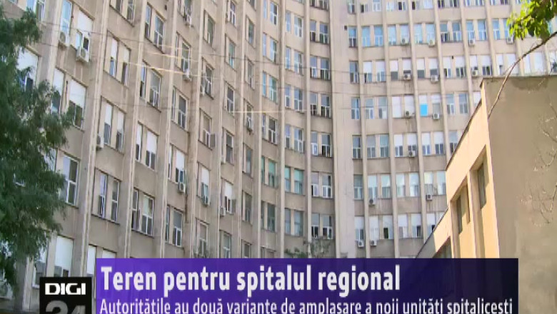 Teren pentru spitalul regional. Autoritatile au doua variante de amplasare a noii unitati spitalicesti Imagine