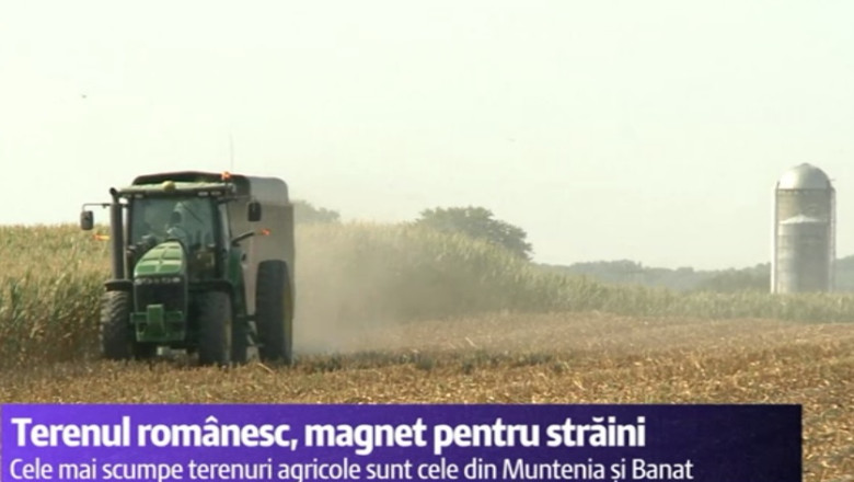 Terenul romanesc, magnet pentru investitori. Patru dintre cele mai mari 10 suprafete agricole apartin strainilor Imagine