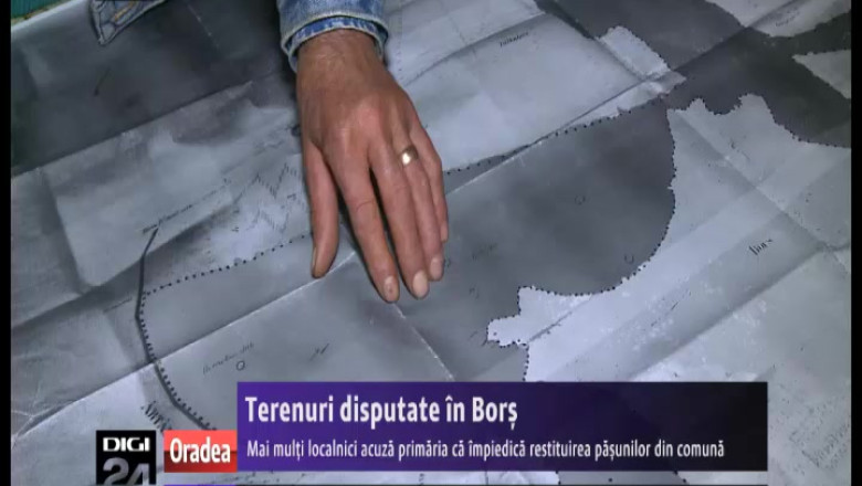 Terenuri disputate in Bors. Zeci de localnici acuza primaria ca impiedica restituirea pasunilor Imagine