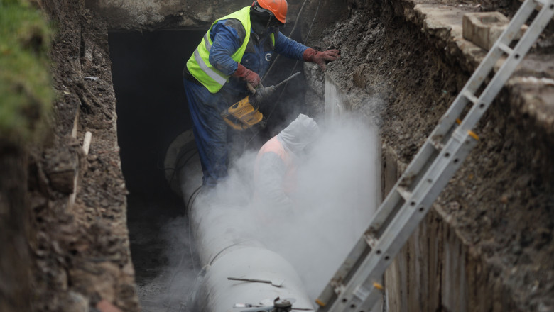 Termoenergetica anunta lucrari la conductele de termoficare in urmatoarele zile. Aproape 700 de blocuri sunt afectate Imagine
