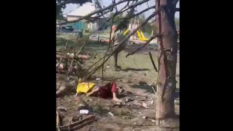 „Terorism pur”. Peste 20 de persoane au fost ucise intr-un atac rusesc masiv asupra unei regiuni din Donetk Imagine