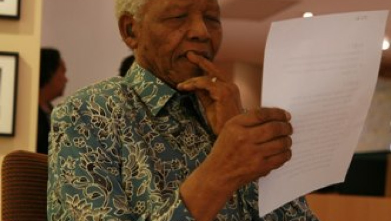 Testamentul lui Nelson Mandela, facut public la Johannesburg Imagine
