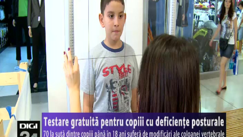 Testare gratuita pentru copiii cu deficiente posturale Imagine