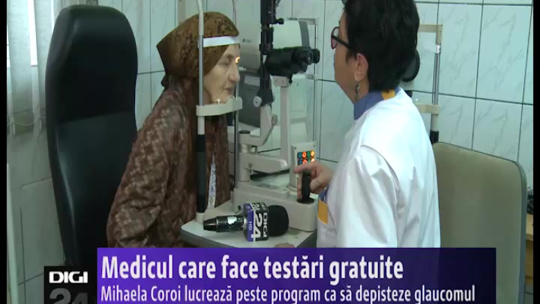 Testari gratuite pentru depistarea glaucomului oferite de un medic din Oradea Imagine