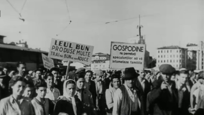 Tezele din iulie. Studioul Sahia, principala unealta de propaganda a regimului comunist. Cum erau spalate vacile cu sampon inainte de filmare Imagine