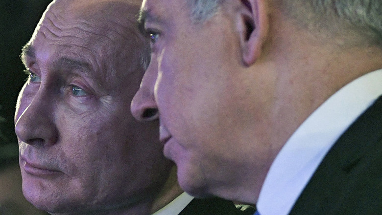The Guardian: Atacurile Hamas au scos la iveala racirea relatiilor dintre Vladimir Putin si Benjamin Netanyahu Imagine
