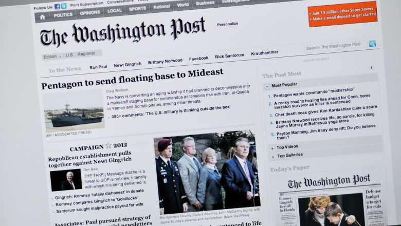 The Washington Post a pierdut alti 75.000 de abonati dupa reorganizarea proprietarului Jeff Bezos Imagine