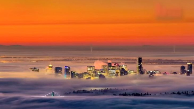 TIME-LAPSE. Vancouver a trait in ceata timp de o saptamana Imagine