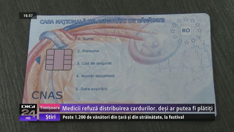 Timis: medicii refuza distribuirea cardurilor de sanatate, desi ar putea fi platiti Imagine